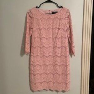Jessica Howard Pink Lace Dress Size 6